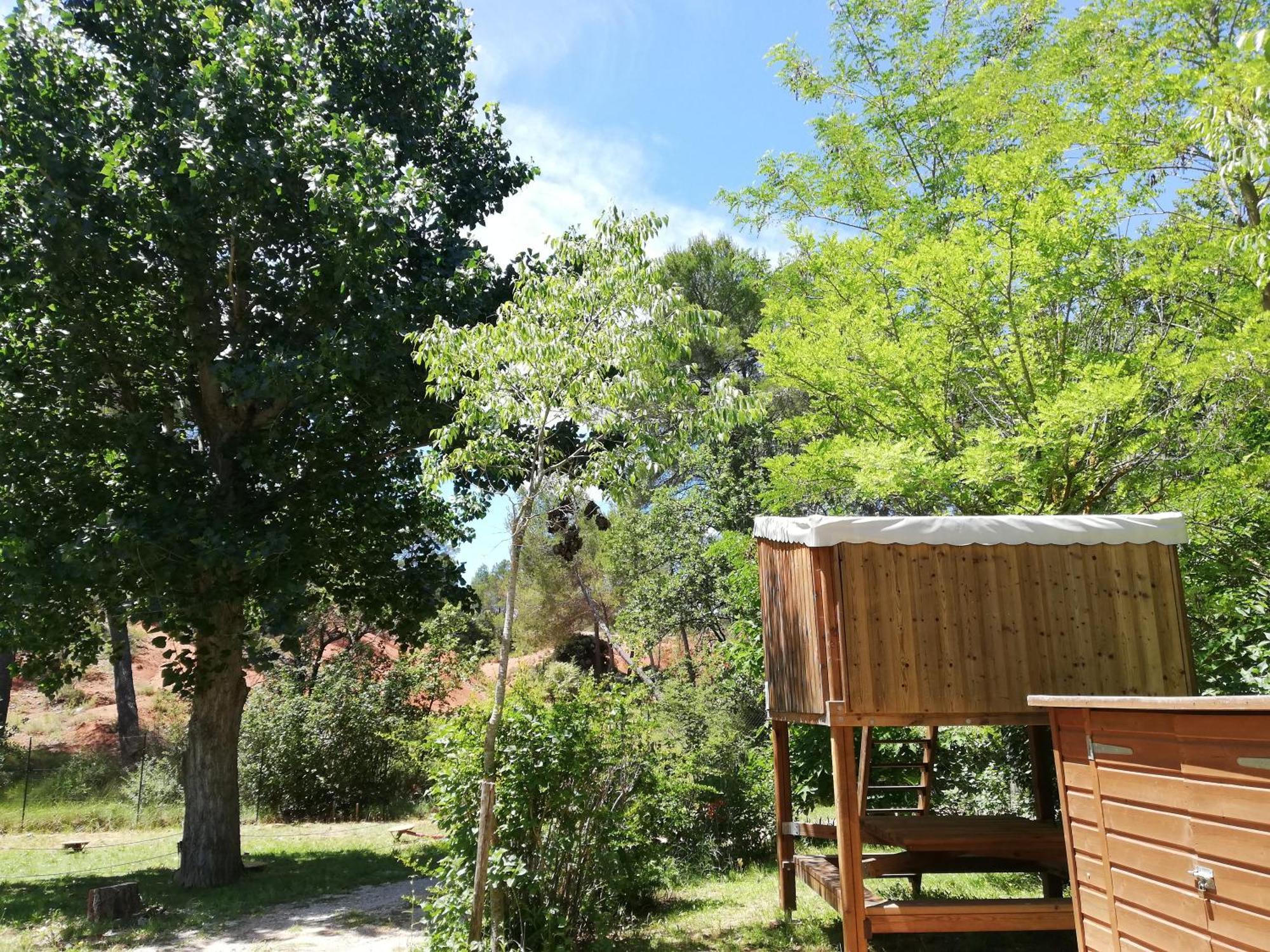 Camping Sainte Victoire Beaurecueil Exterior foto